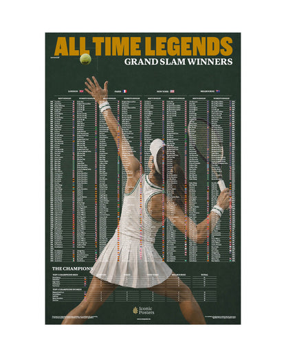 ALL-TIME LEGENDS - Tennis