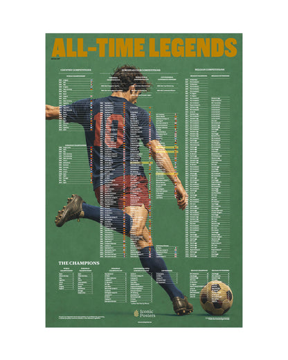ALL-TIME LEGENDS - Voetbal